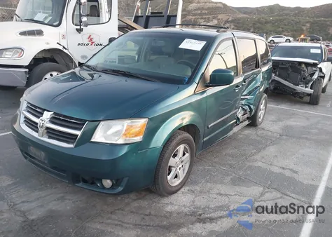 2009 Dodge Grand Caravan Sxt из США, поврежденный, VIN 2D8HN54139R623685